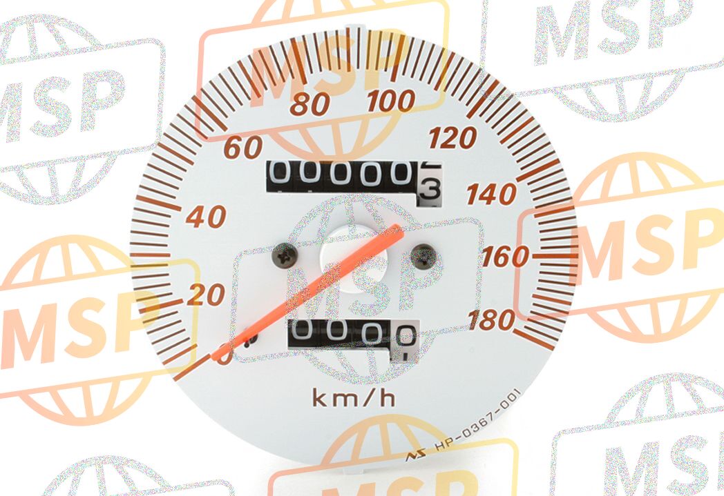 37210MAK621, Snelheidsmeter Compl. (, Honda, 1