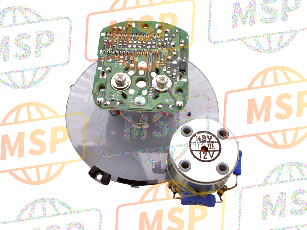 37250MBZ611, Meter Assy., Tachometer & Temperature, Honda, 2