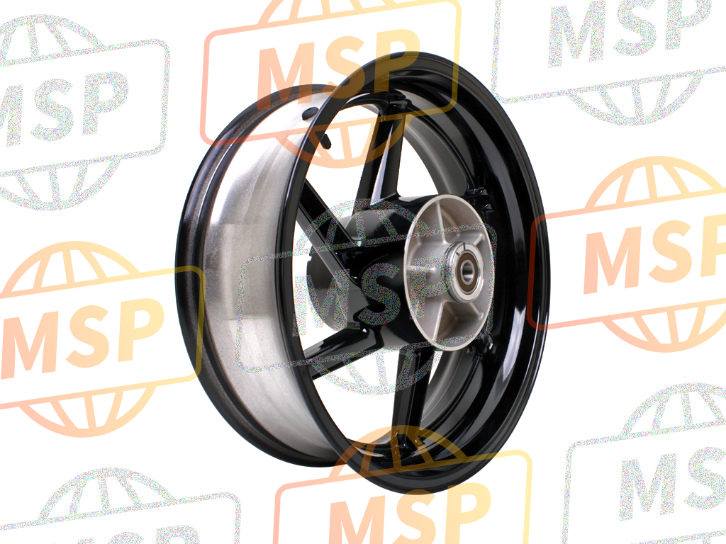 42650MAE305ZA, Wheel Set, Rr. *NH1 * (NH1 Black), Honda, 1