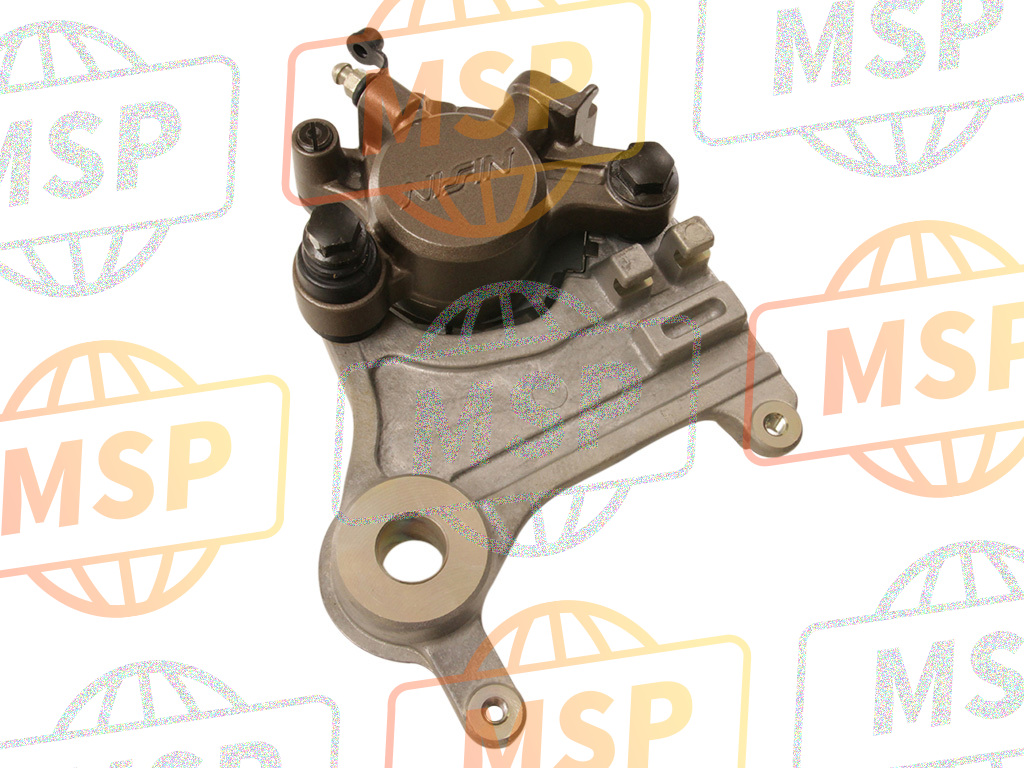 43100MN9036, Caliper Assy., Rr. (Nissin), Honda, 1