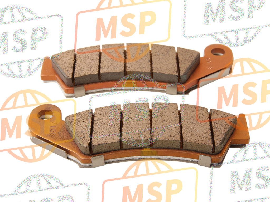 43105MT7405, Belagsatz, Hinterradbrems, Honda, 1