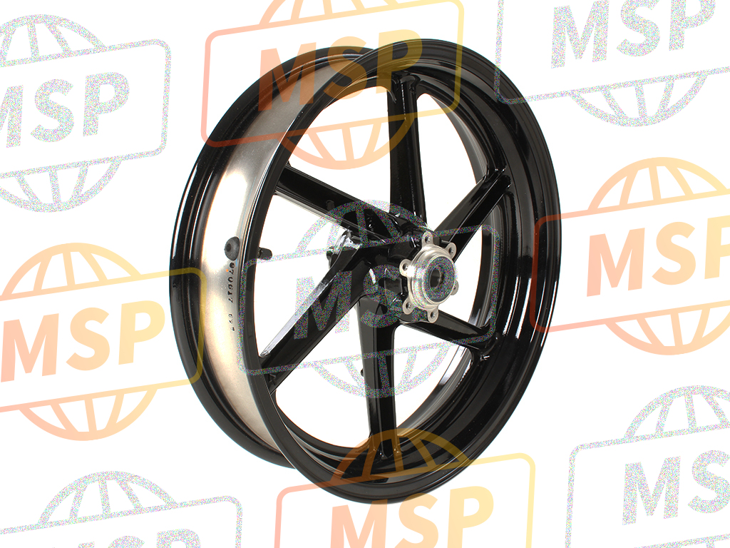 44650MAE305ZA, Wheel Set, Fr. *NH1 * (NH1 Black), Honda, 1