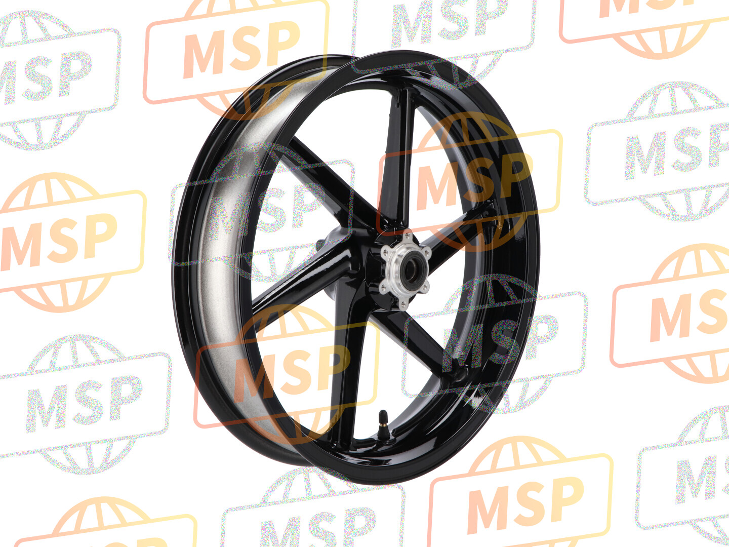 44650MZ7305ZA, Wheel Set, Fr. *NH1 * (NH1 Black), Honda, 2