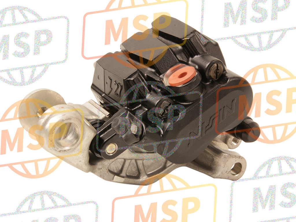 45100MN4008, Caliper Assy., L. Fr. (Nissin Tt), Honda, 1