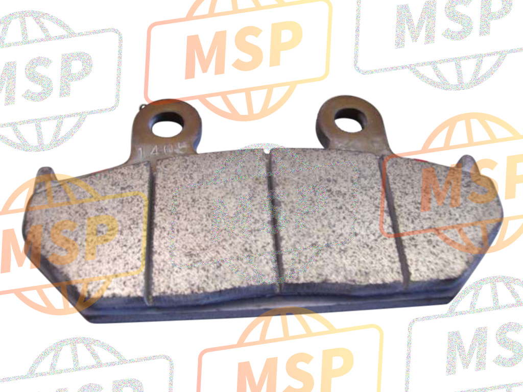 45105MS8008, Pad Comp., Fr. (Nissin) (Tt), Honda, 1