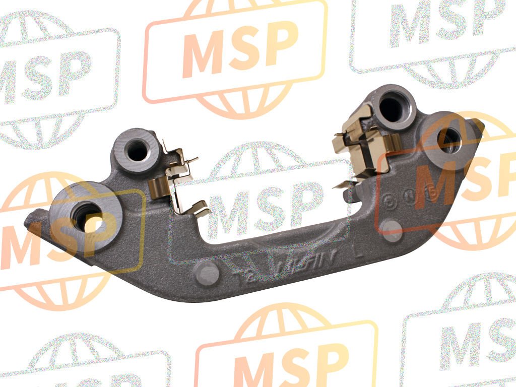 45110HP0A01, Bracket Comp., L. Fr., Honda, 1