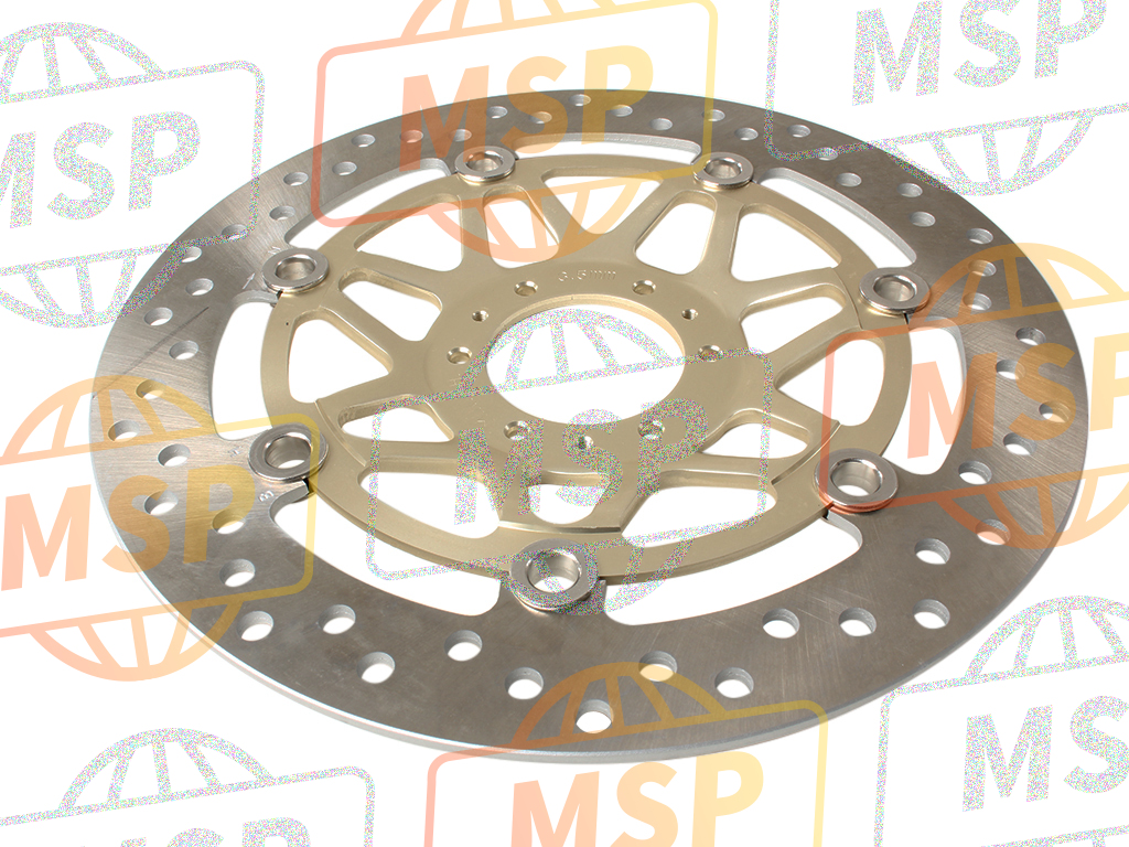 45120MCWH11, Remschijf Compl., R. V., Honda, 1