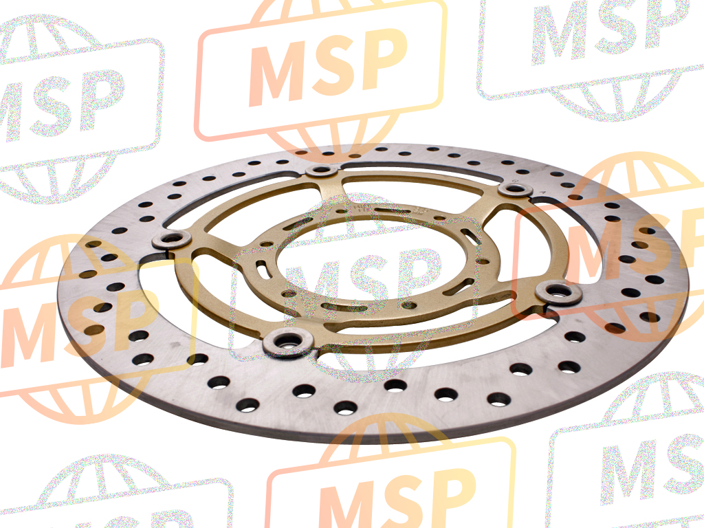 45120MCZ013, Bremsscheibe Kompl., R. V, Honda, 1