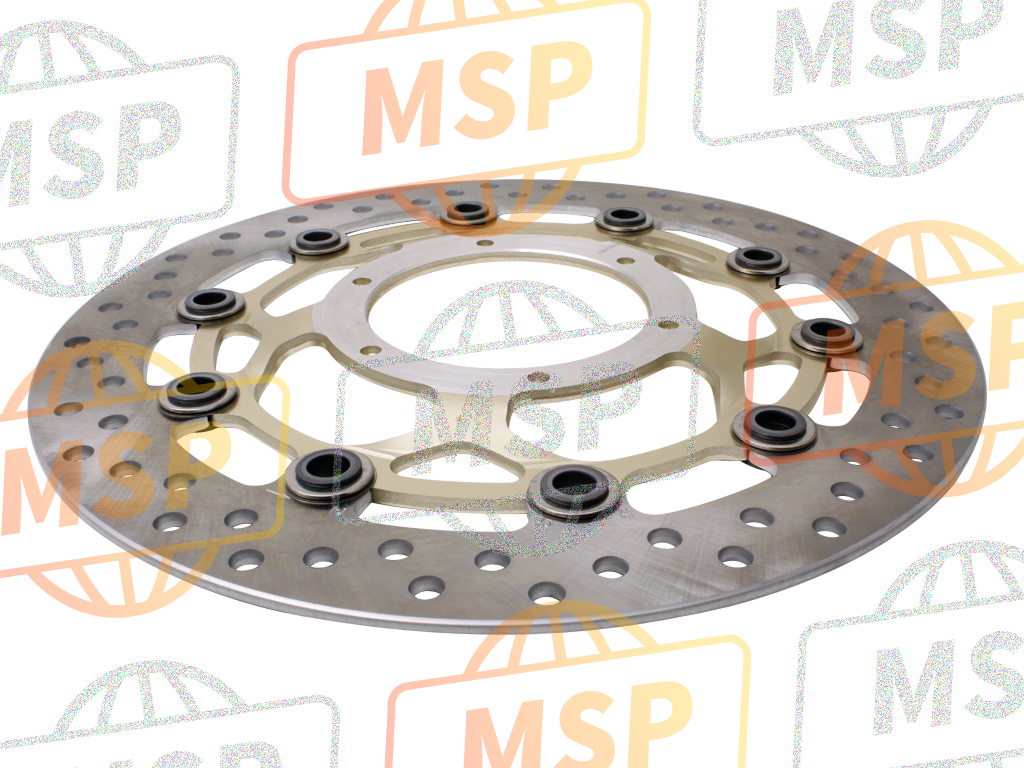 45120MEED01, Disk Comp., R. Fr. Brake, Honda, 1