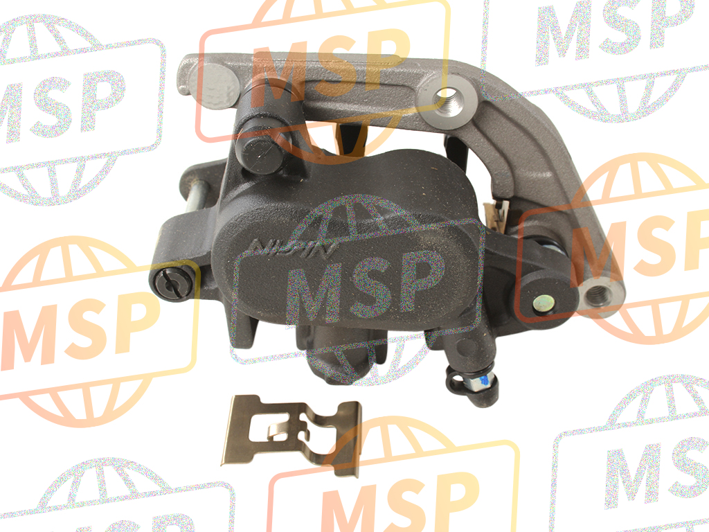 45150MBZD61, Caliper Sub Assy., L. Fr. Brake(Nissin), Honda, 1