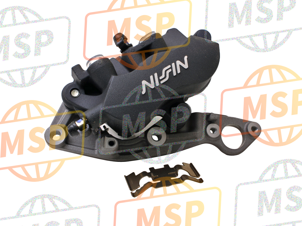 45150MCT911, Caliper Sub Assy., L. Fr. (Nissin), Honda, 1