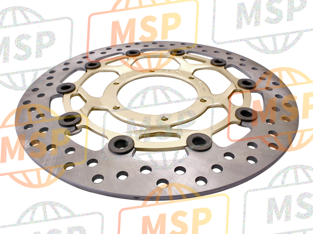 45220MEED01, Disk Comp., L. Fr. Brake, Honda, 1