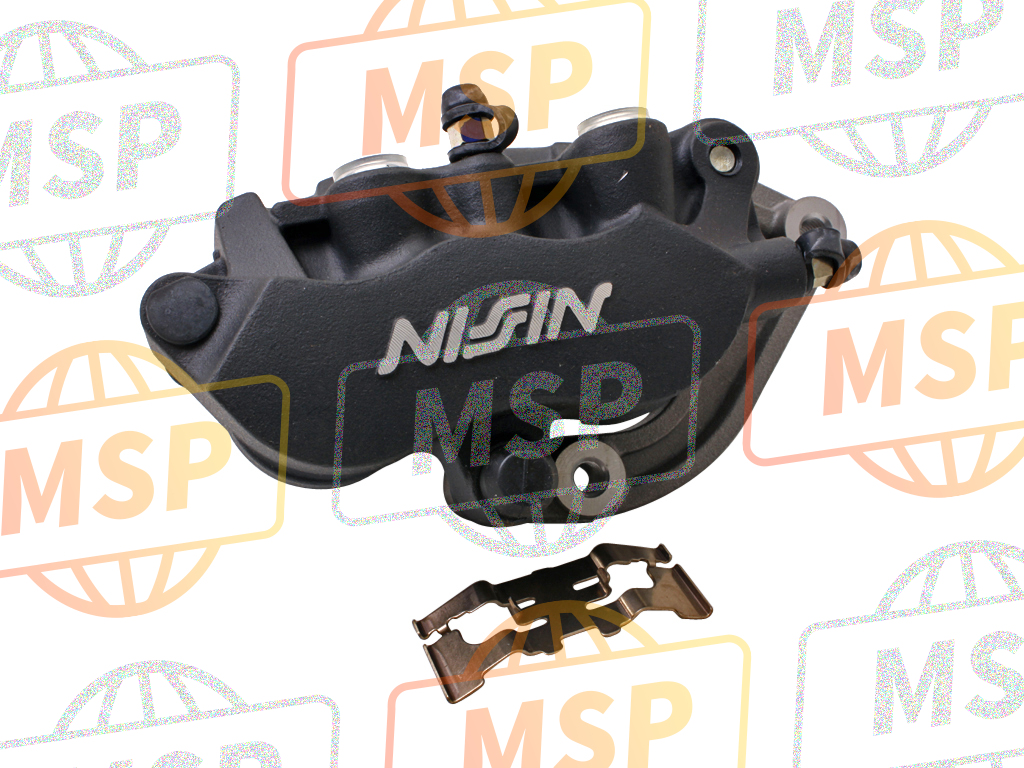 45250MCC006, Caliper Sub Assy., R. Fr. Brake (Nissin), Honda, 3