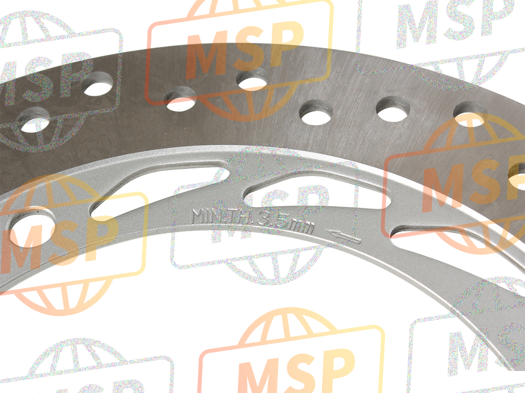 45351MAN911, Bremsscheibe, V., Honda, 2