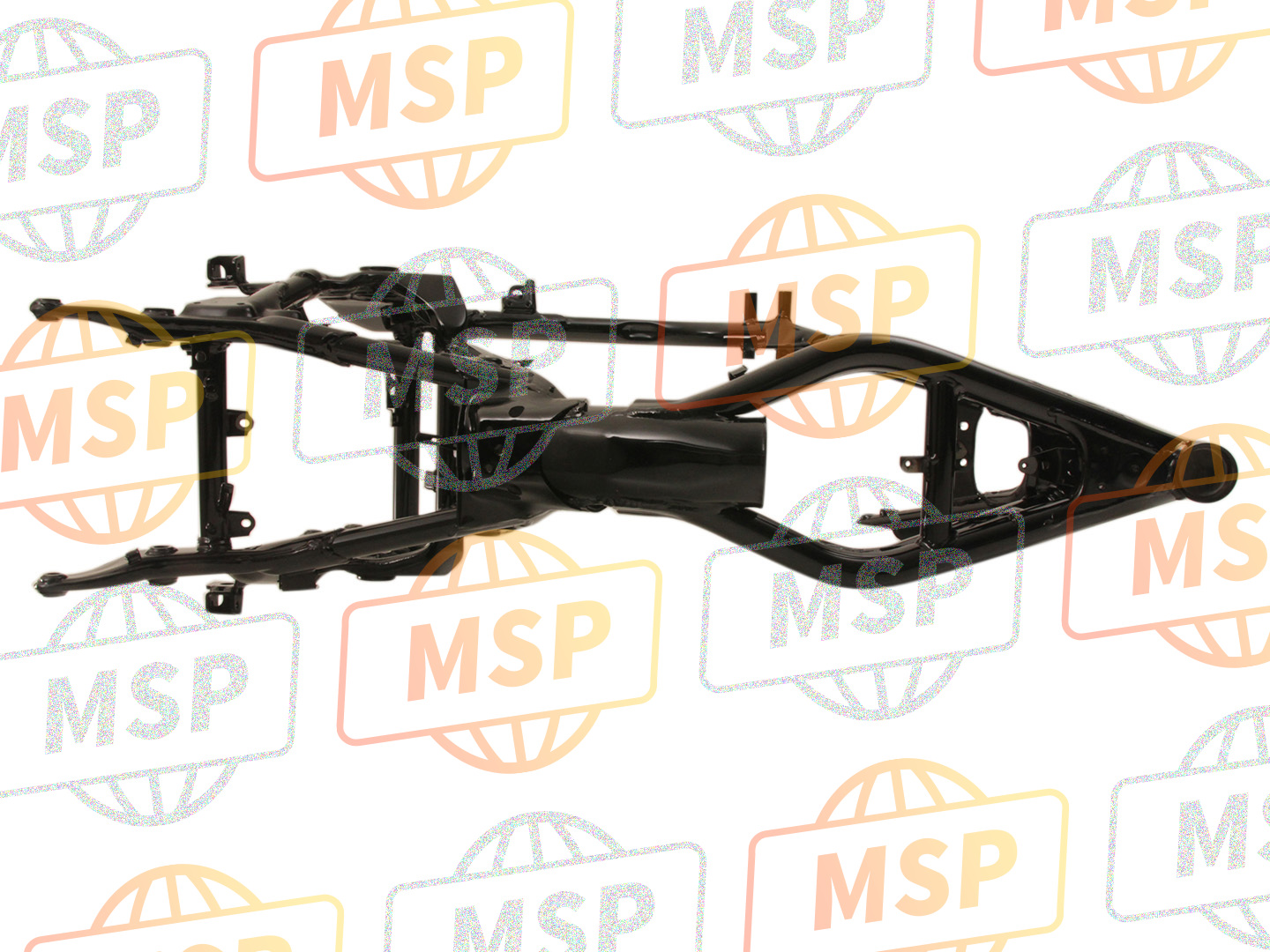 50100MAA620ZA, Body Comp., Frame *NH1 * (NH1 Black), Honda, 3