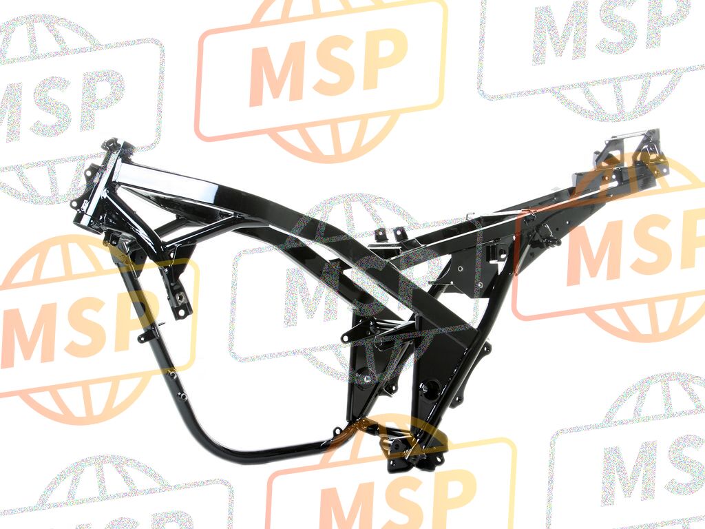 50100MY5G30ZA, Body Comp., Frame *NH1 * (NH1 Black), Honda, 1