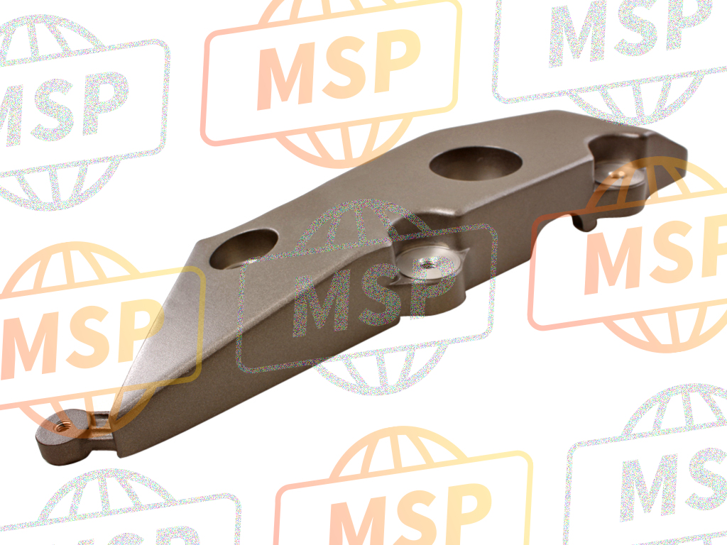 50600MFAD00ZA, Bracket, R. Pivot *NH437M * (NH437M Mat Ray Silver), Honda, 1