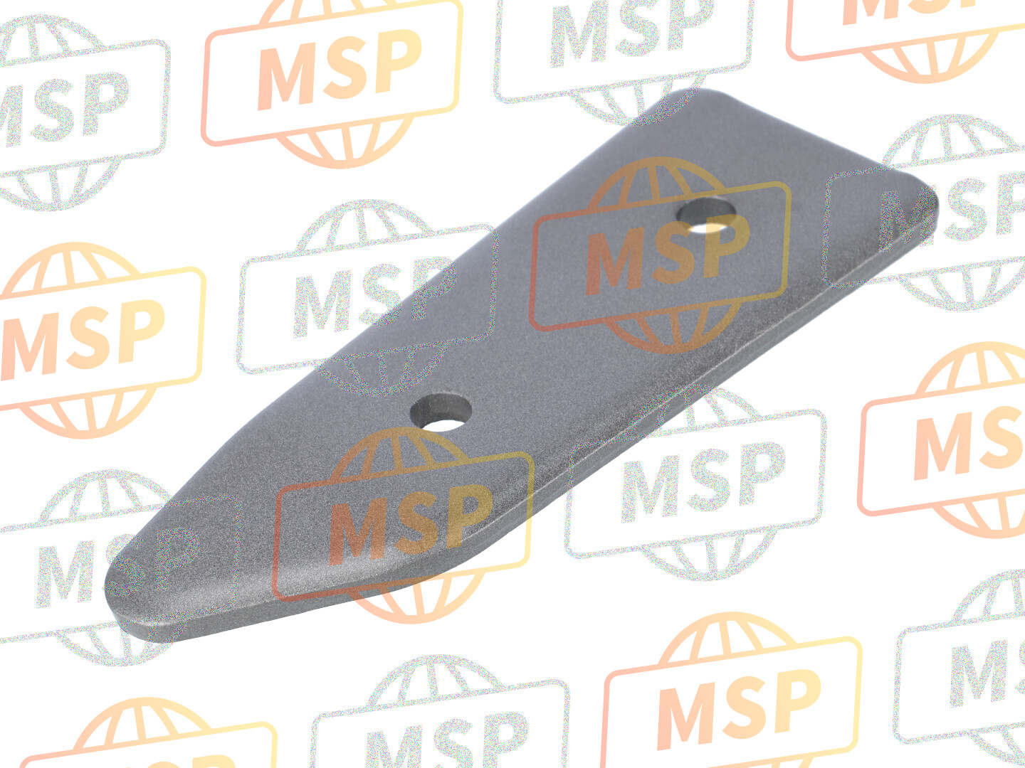 50658MERD00ZC, Placa A , L. Guardabarros NH437M (NH437M Plata Mate Ray), Honda, 1