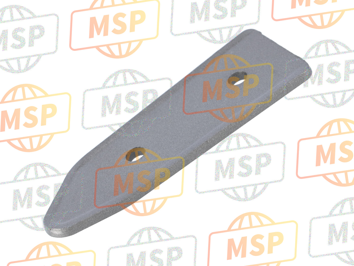 50658MERD00ZC, Placa A , L. Guardabarros NH437M (NH437M Plata Mate Ray), Honda, 2