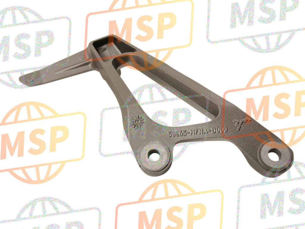 50665MFND00ZA, Houder, R. Achterzittingp, Honda, 2