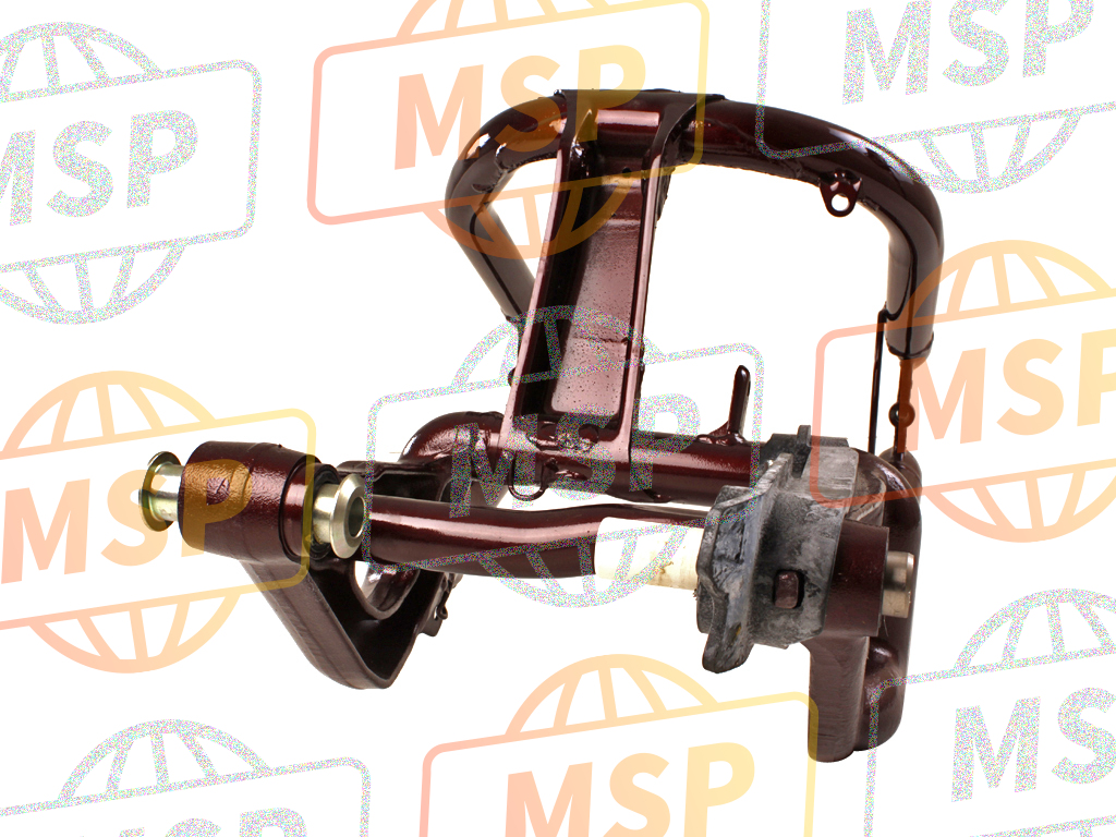 52100MR1000ZB, Swingarm Assy. *R156CU * (R156CU Candy Frame RED-U), Honda, 1