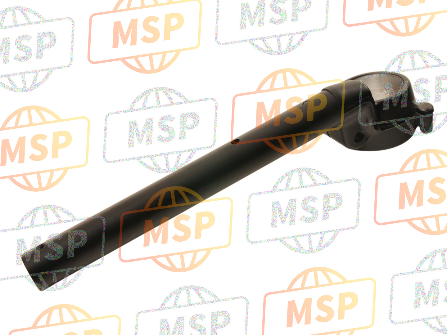 53100MBBD40ZA, Pipe Comp., R. Steering Handle *NH105 *  (NH105 Mat Black (#15-#20)), Honda, 1