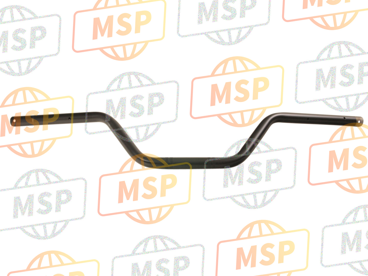 53100MKAD80ZB, Pipe, Steering Handle *NH105* (NH105 Mat Black (#15-#20)), Honda, 1