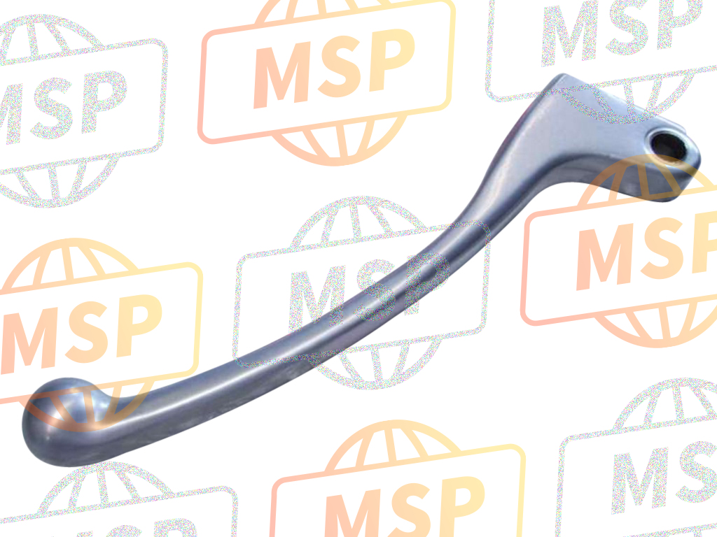 53178KEB620ZC, Lever Comp. , L. Handle NH365M (NH365M Genuine Silver Metallic), Honda, 1