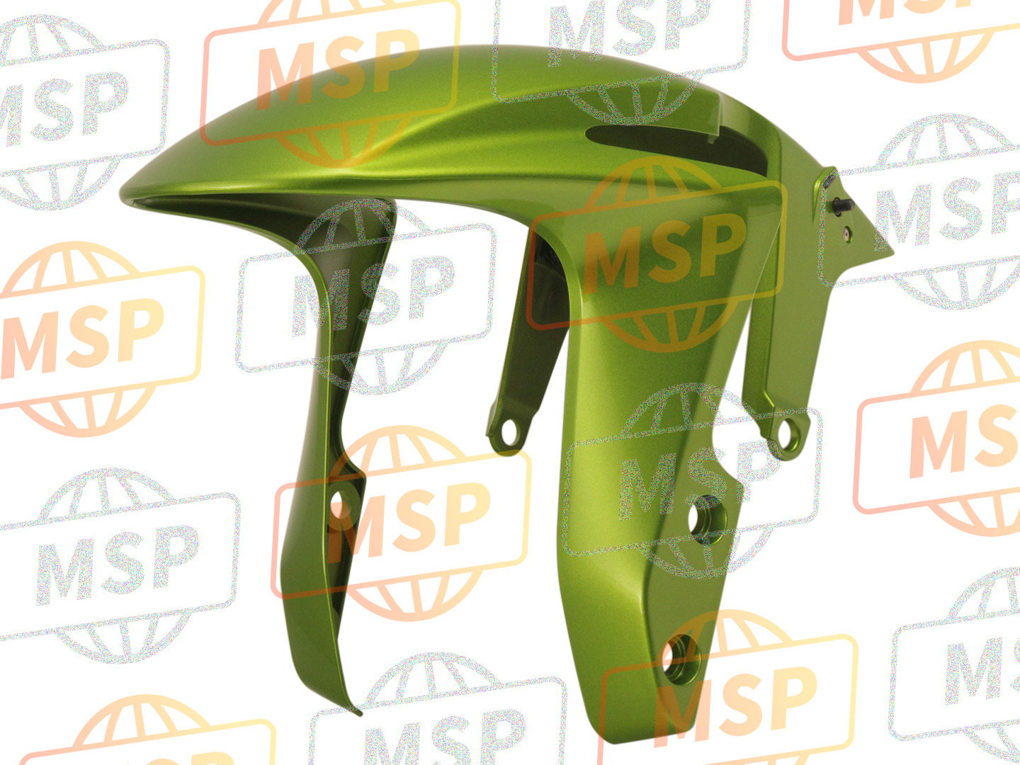 61100MFJD00ZL, Spatbord Compl., Voor *gy, Honda, 1