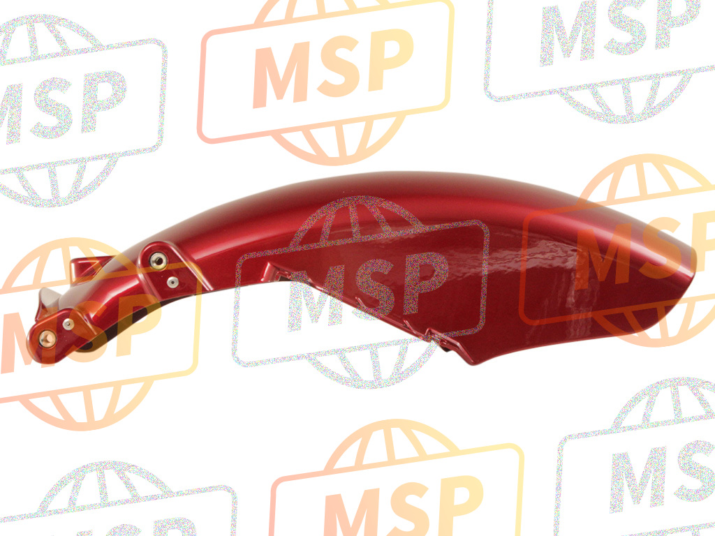 61103MCA000YC, Fender B, Fr. *R325M *(R325M Caliente Red Metallic), Honda, 3