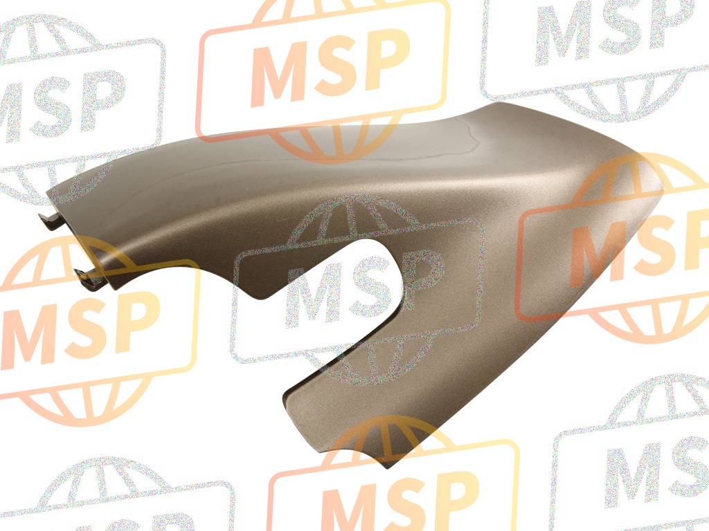 61104MN5000ZC, Copertura , R. Fr. Parafango YR149M (YR149M Beige Martini Metallico), Honda, 1