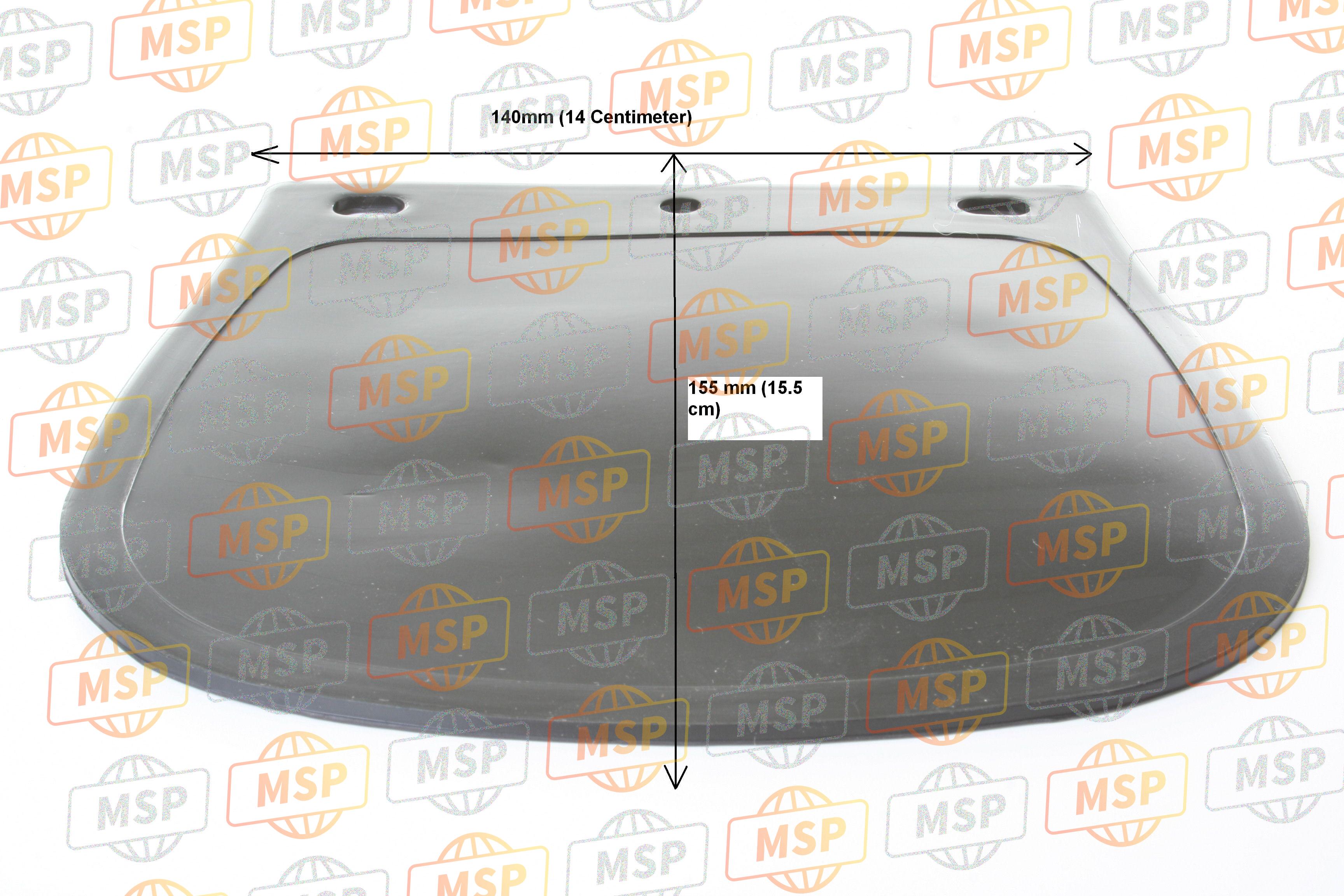 61114033000, Mudguard, Fr., Honda, 1