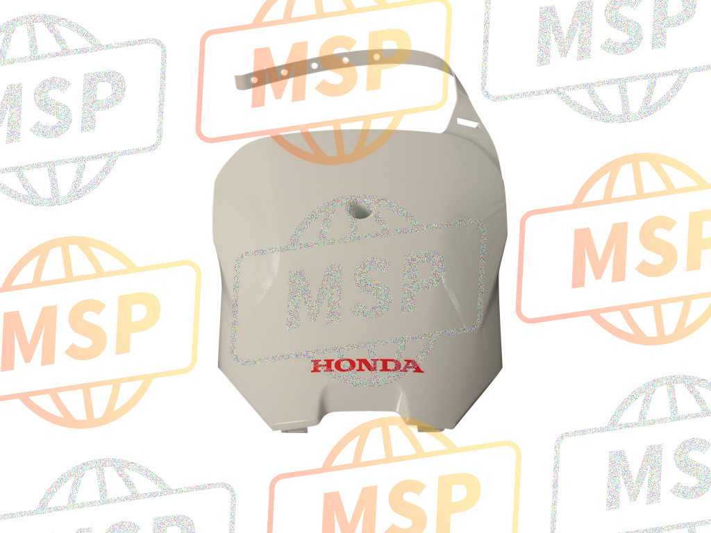 61140GCFA60ZA, Plaque,  Mineralogique Av., Honda, 1