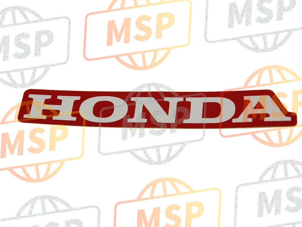 61310KRHD00ZA, Merkteken, A. (Honda) *ty, Honda, 1