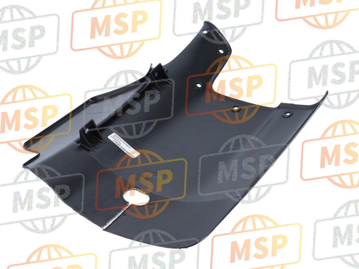 61868HN5A10ZA, Mudguard, L. Fr. Lower *NH1 * (NH1 Black), Honda, 2