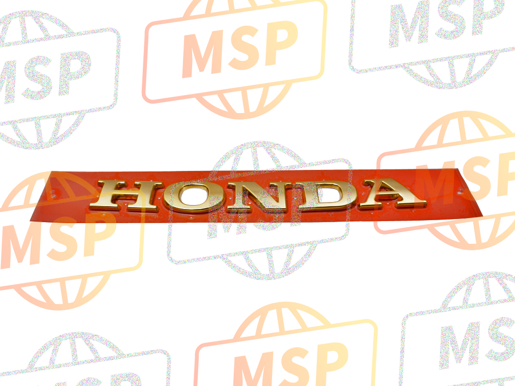 64125MCAA20ZA, Embleme Av. (Honda) *type, Honda, 1