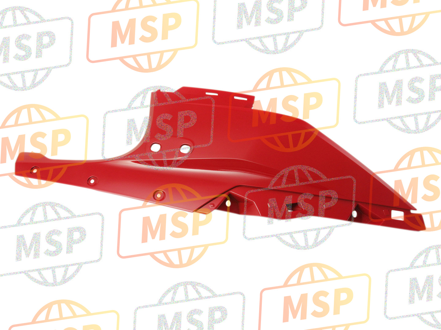 64161MJWJ00ZE, Cowl, L. Fr. Upper *R263* (R263 Millennium Red), Honda, 1