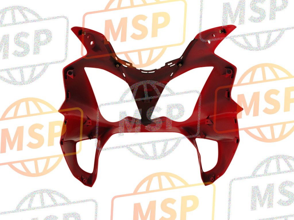 64210MCWD00ZH, Cowl Comp., Upper *R258 * (R258 Winning Red), Honda, 3