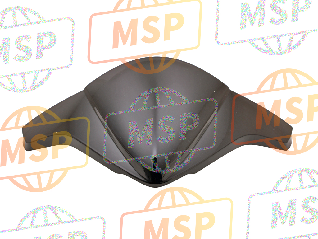 64214MFND00ZB, Visor, Meter *NHA84P* (NHA84P Pearl Nightstar Black), Honda, 1