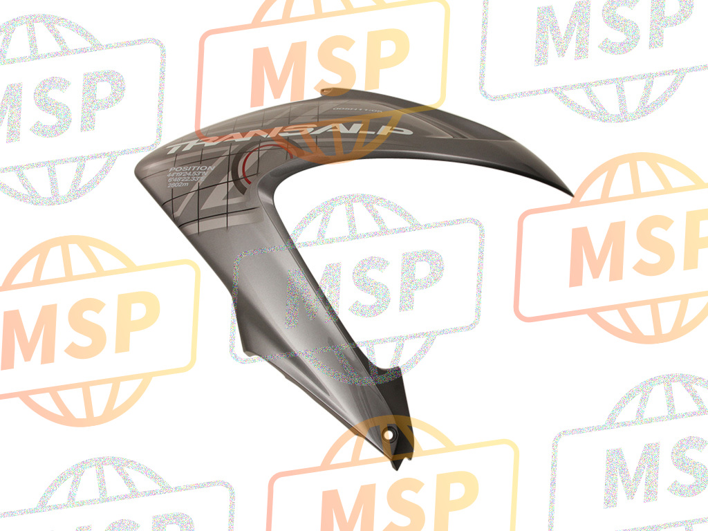 64216MFFD00ZB Cowl Set, L. Fr. Side (Wl) *TYPE2* (TYPE2 ) Part