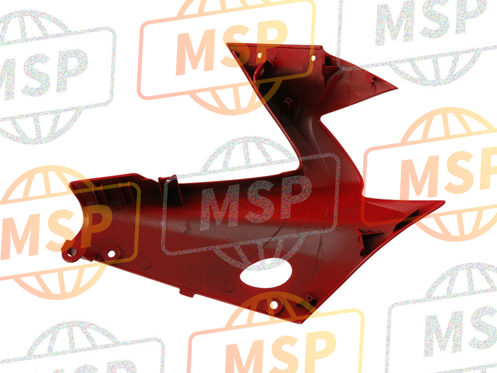 64220KTY900ZD, Cowl Set, L. Fr. Upper (Wl) *R263 1 * (R263 1 Millennium Red), Honda, 2