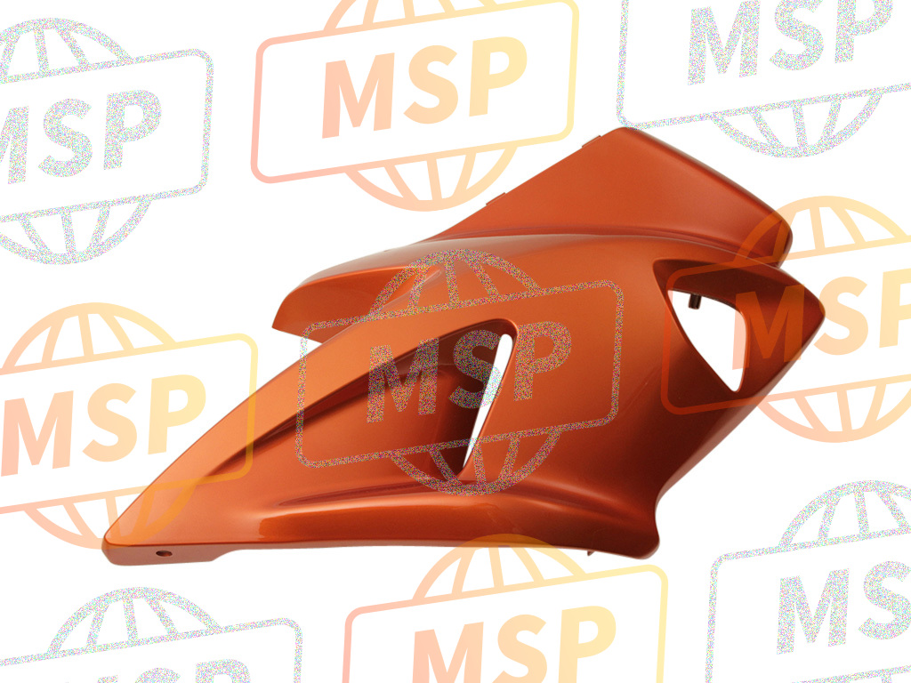 64220MFA305ZE, Verkleidungsset, R.  Fr.  YR254M (YR254M Bombay Orange Metallic), Honda, 1