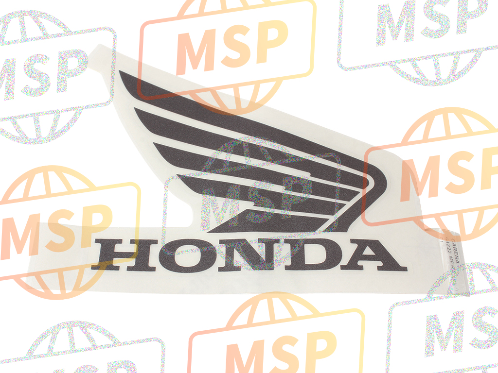 64222MERD00ZA, Marque D'Aile D. *TYPE1*, Honda, 1