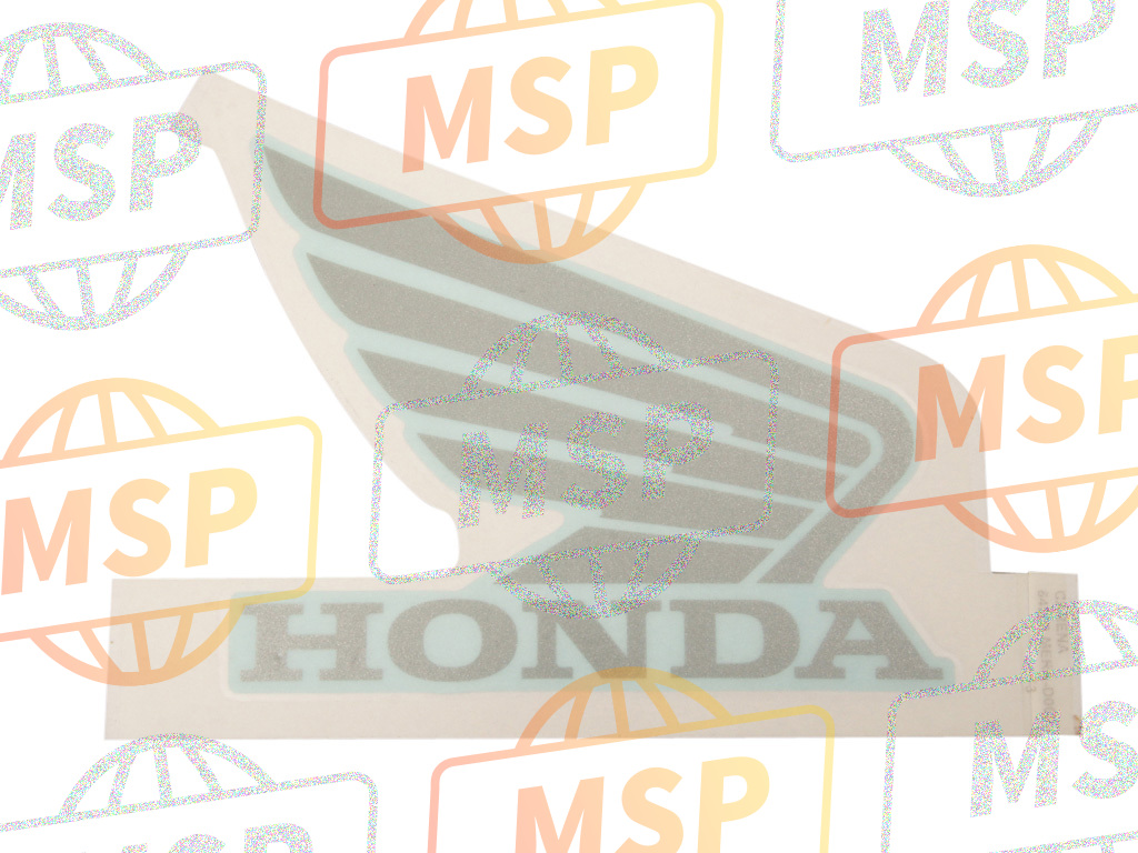 64222MERD00ZC, Markering, Rechter Vleuge, Honda, 1