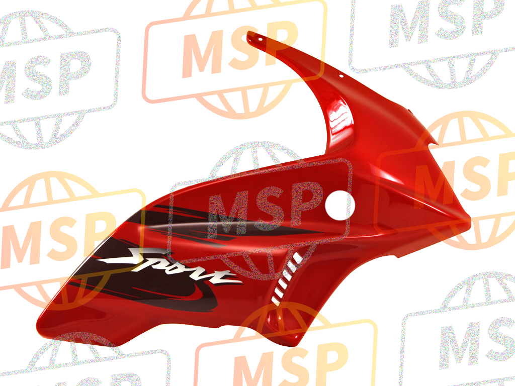 64230MY5G30ZB, Ensemble De Carénage, R. Fr. Supérieur TYPE2 (TYPE2), Honda, 1