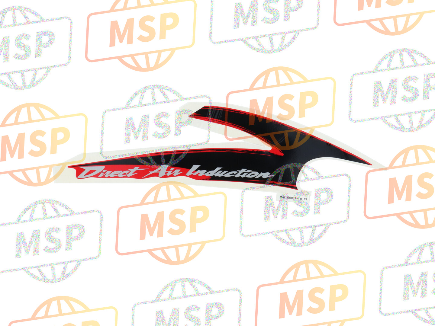 64232MALE00ZB, Stripe B, R. Upper Cowl *TYPE1 * (TYPE1), Honda, 1