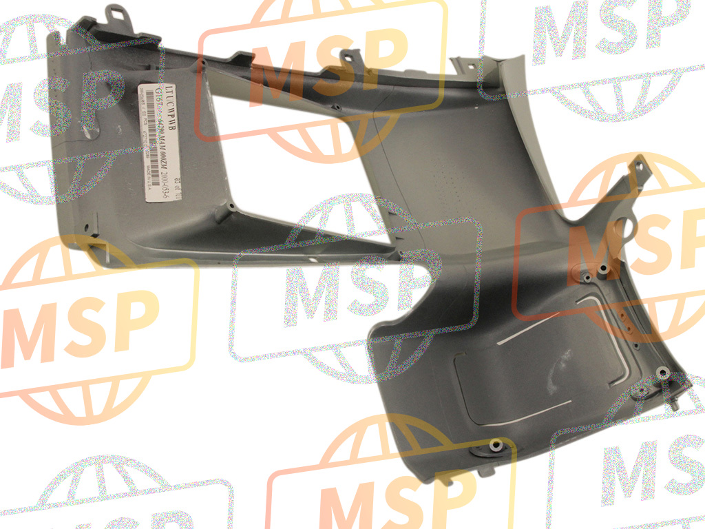 64290MAM000ZM, Cowl Comp. , L. Sous G167P (G167P Vert Merced Perle), Honda, 2