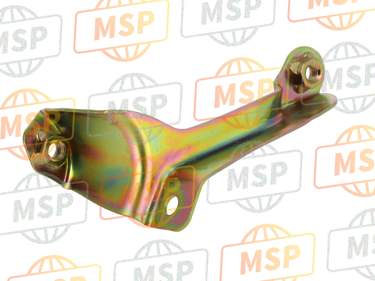 64345MAL600, Halter ,  L.  Fr.  Untere Verkleidung, Honda, 2