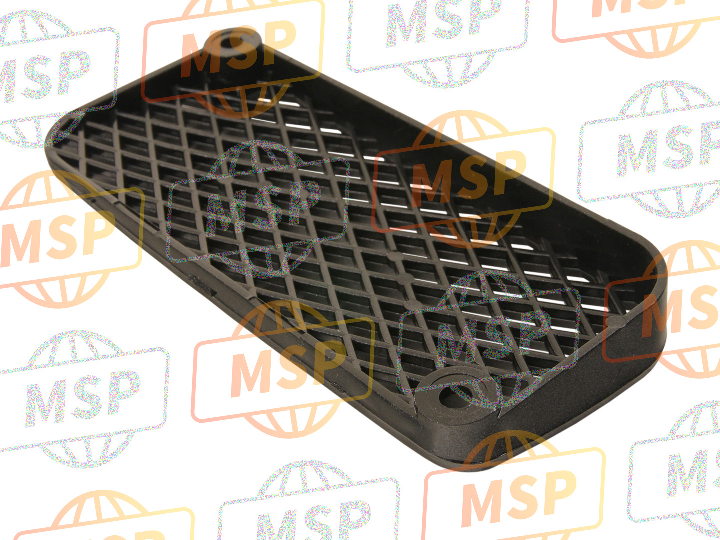 64355MM5000ZA, Mesh, L. Side Cowl *NH197MU * (NH197MU Karakorum Gray METALLIC-U), Honda, 2