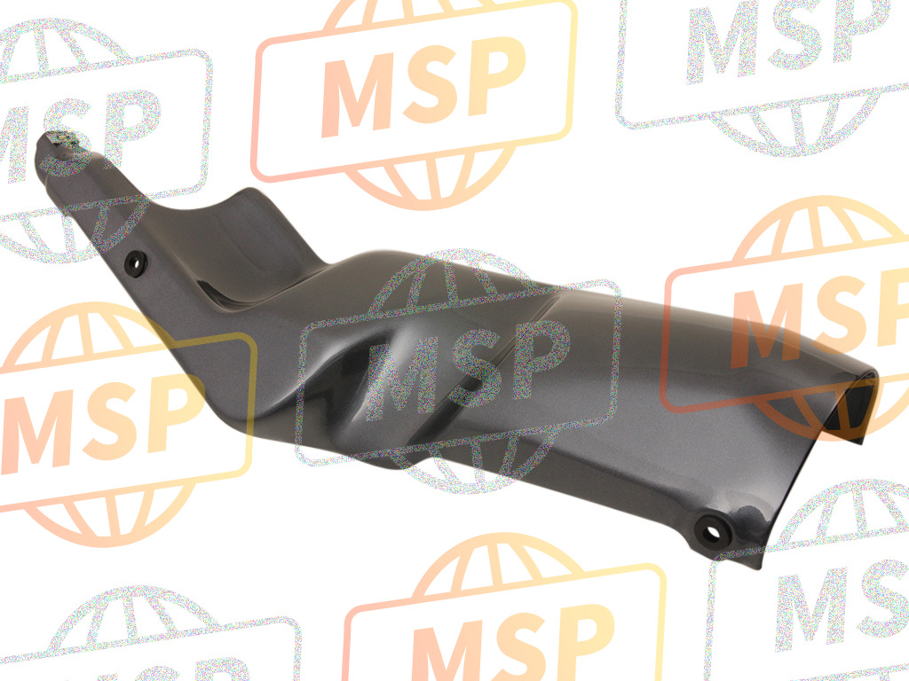 64395MS2670ZA, Cover Comp., L. Pivot Under *NH206M*(NH206M Medium Gray Metallic), Honda, 1